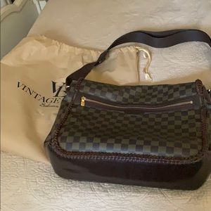 Vintage Boho Revamped LV laptop bag